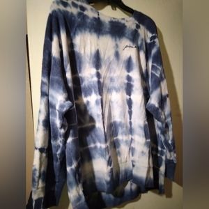 Blue Tie dye sweatshirt